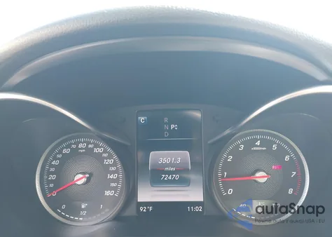 2016 Mercedes-Benz C 300 from USA, damaged, VIN 55SWF4JB3GU152946